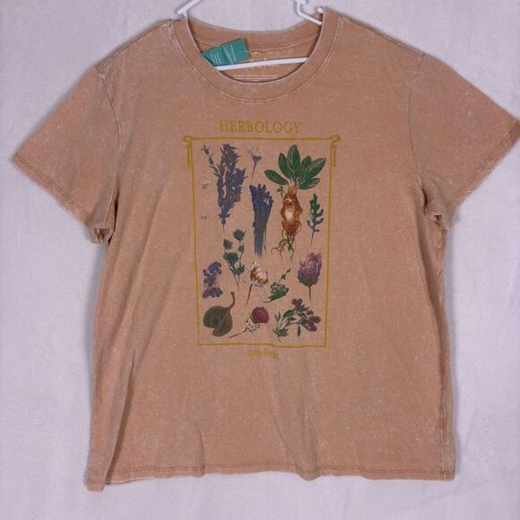 New Maurices Peachy Pink Herbology Harry Potter Women's Tshirt XXL - Picture 4 of 9